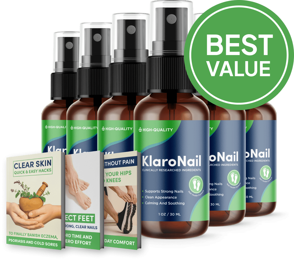 KlaroNail six-bottle best-value package