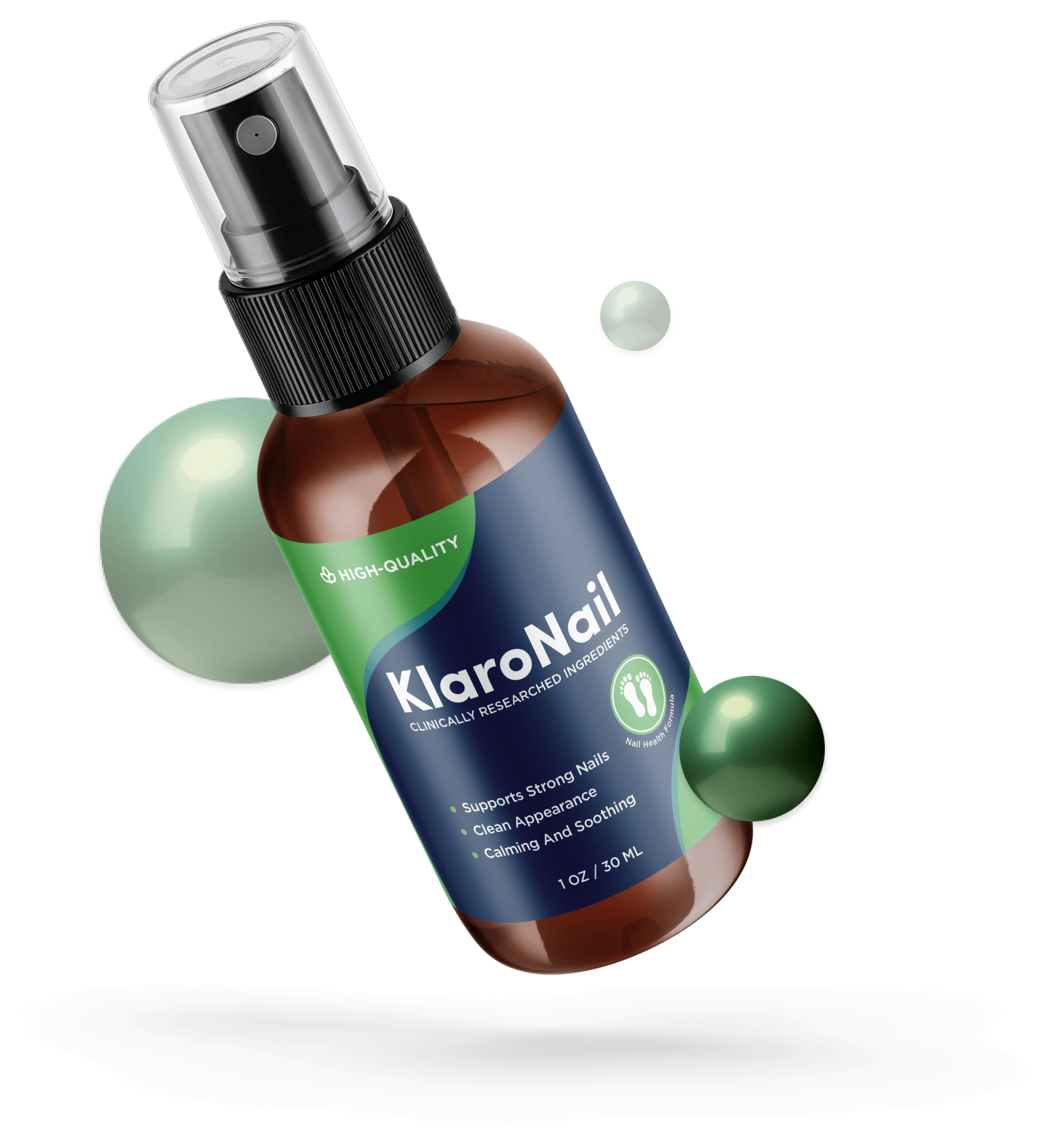 Single KlaroNail 30 ml spray bottle