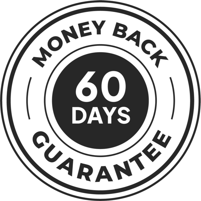 KlaroNail 60-day money-back guarantee badge